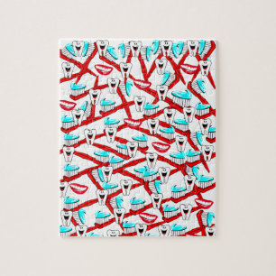 Puzzles dents brosse à dents