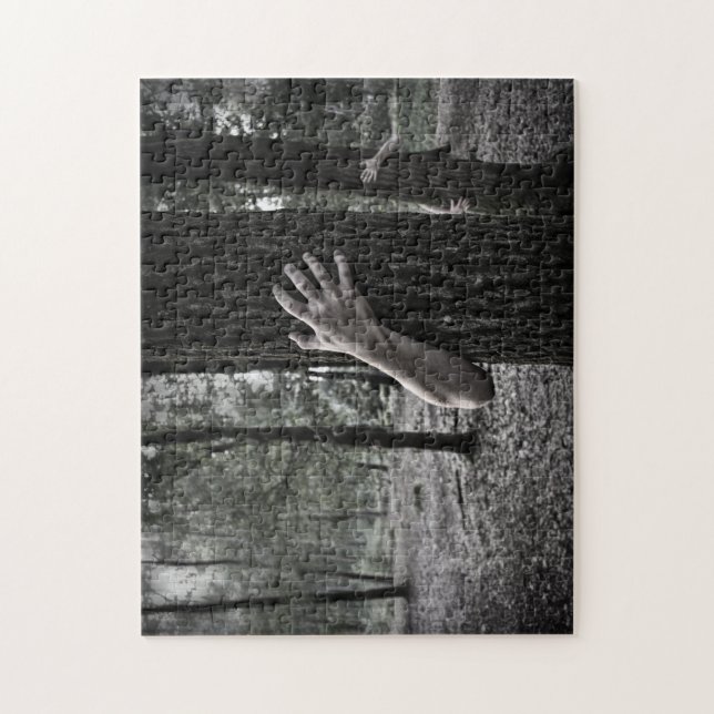 Puzzles déplaisants - zombis dans la forêt (Vertical)