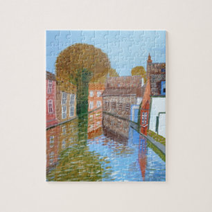 Puzzles du canal Bruges