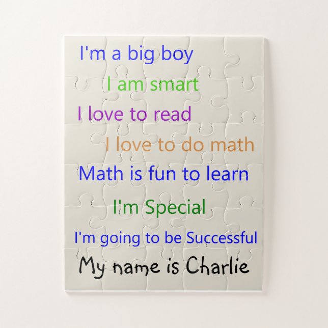 Puzzles Enfants Je suis Spécial (Vertical)