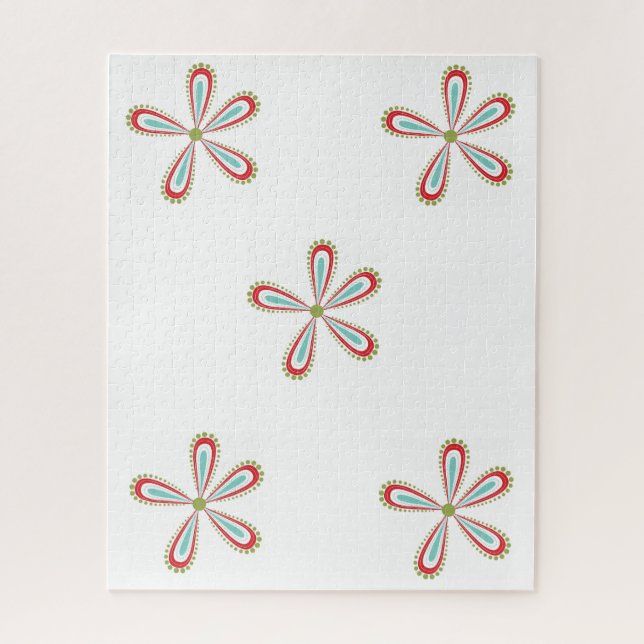 Puzzles Floral Flowers  (Vertical)