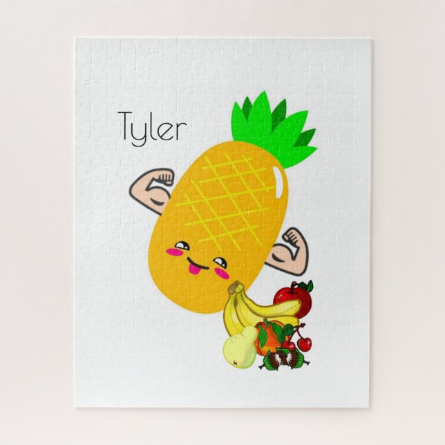 Puzzles Fruit Pineapple (Vertical)