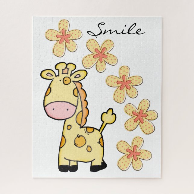 Puzzles Giraffe Smile (Vertical)