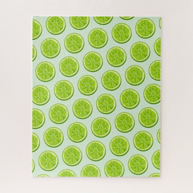 Puzzles Green Lime (Vertical)