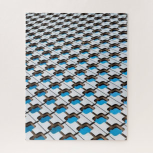 Puzzles gris bleu