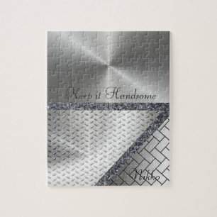 Puzzles gris Gardez-le beau