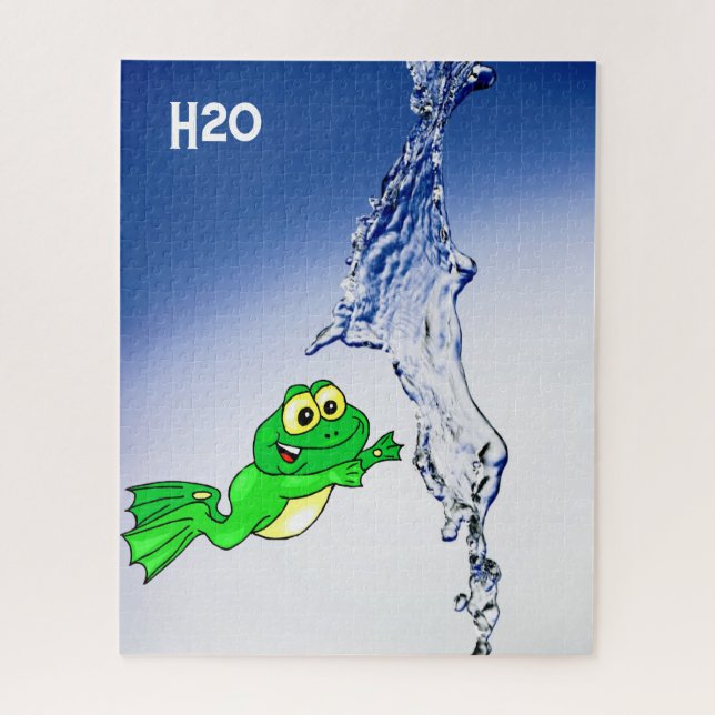 Puzzles H20 Water Frog (Vertical)
