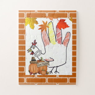 Puzzles Happy Thanksgiving Day