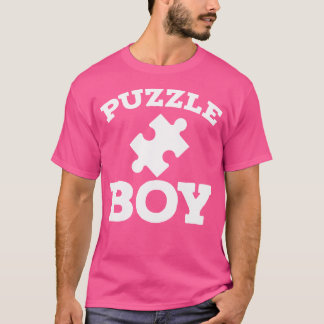Puzzles Jigsaw Puzzle Funny Puzzle Boy T-Shirt