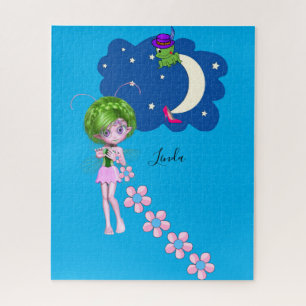Puzzles Moon Floral