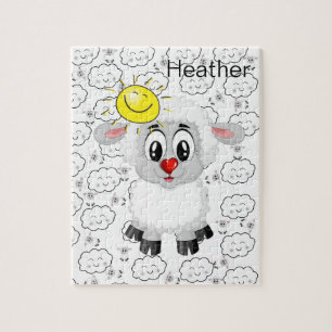 Puzzles Moutons Nuages Soleil