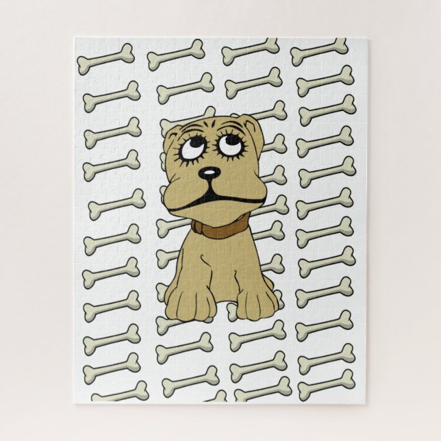 Puzzles os de chien (Vertical)