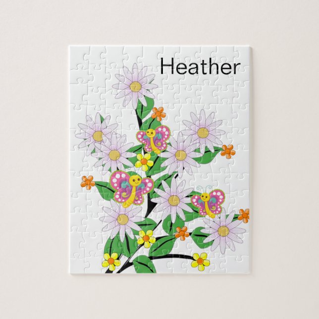 Puzzles Papillon Floral (Vertical)