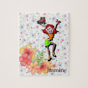 Puzzles Patinage floral
