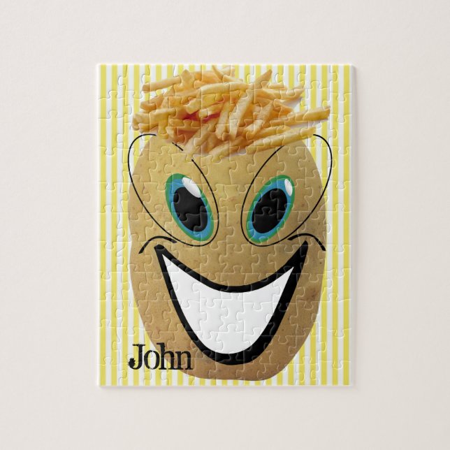 Puzzles Potato French Fries Stripe (Vertical)