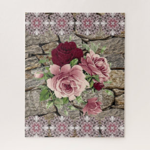 Puzzles Roses Floral Roche