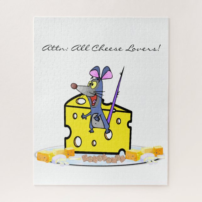 Puzzles Souris Amateurs de Fromage  (Vertical)