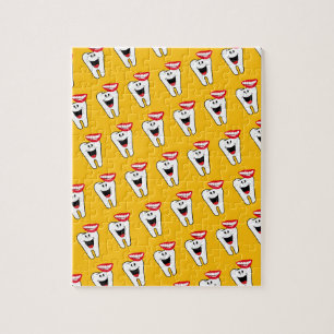 Puzzles Tooth Mouth Lips Dentist