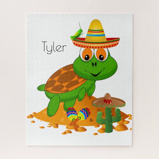 Puzzles Tortue Verte (Vertical)