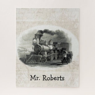 Puzzles Trains Vintages