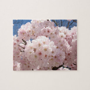 Puzzles unique Pink Flower Blossoms Spring