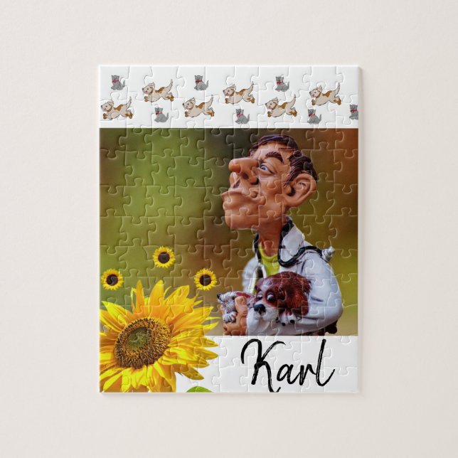 Puzzles vétérinaires de tournesol (Vertical)