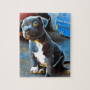 PUZZZLE STAFFORDSHIRE CARTOON JIGSAW PUZZLE