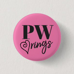 PW Rings Flair 1 Inch Round Button