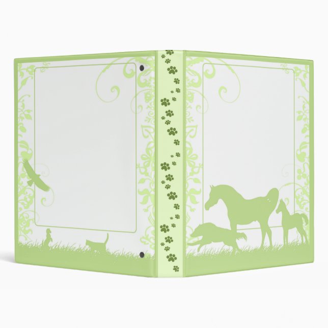 PWD Avery Binder - lime (Background)