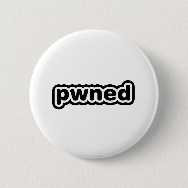 pwned 2 inch round button (Front)