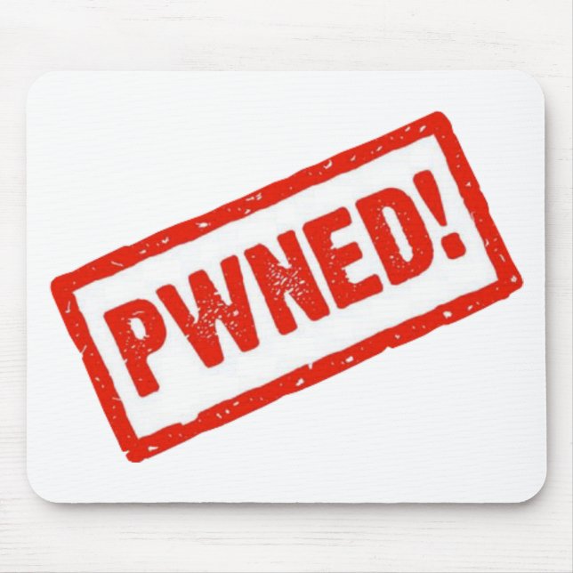 PWNED MOUSE PAD (Front)