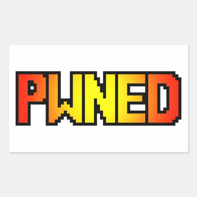 PWNED STICKER (Front)
