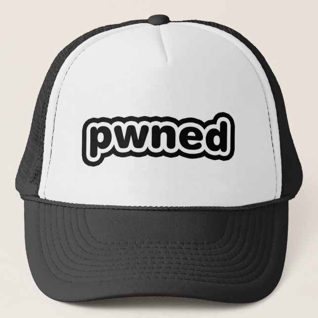 Pwned Trucker Hat (Front)