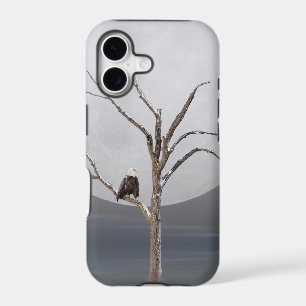 Pygargue à tête blanche dans un arbre