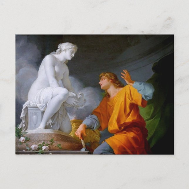 Pygmalión (Greek Mythology - Galathea) ~ Postcard (Front)