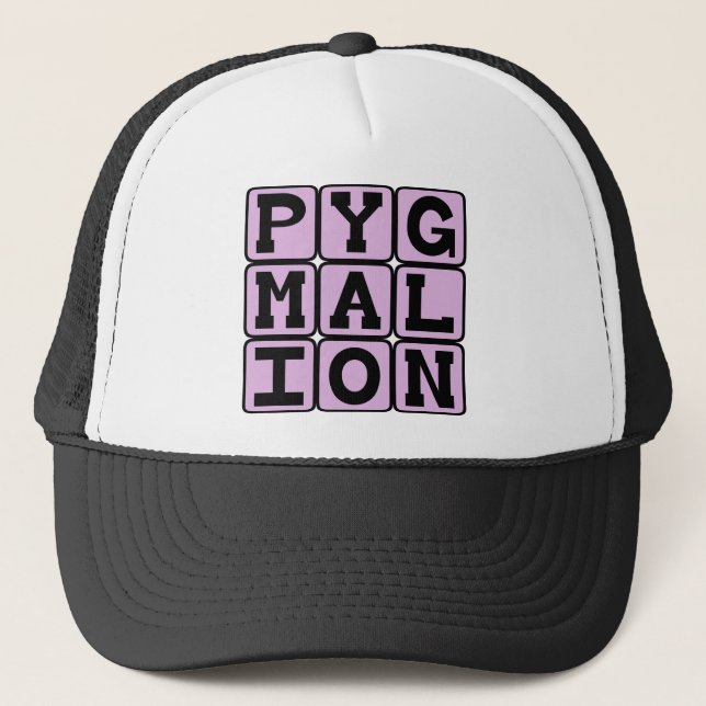 Pygmalion, Shaw Play Trucker Hat (Front)