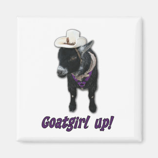 Pygmy Goat Girl Up Magnet