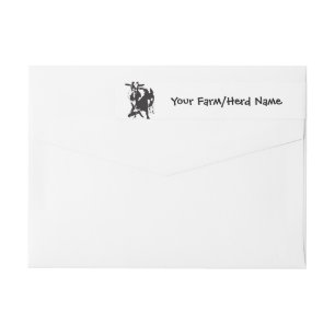 Pygmy Goat Your Farm Name Wrap Around Label