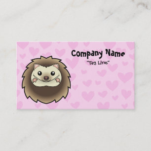 Pygmy Hedgehog Love Business Card