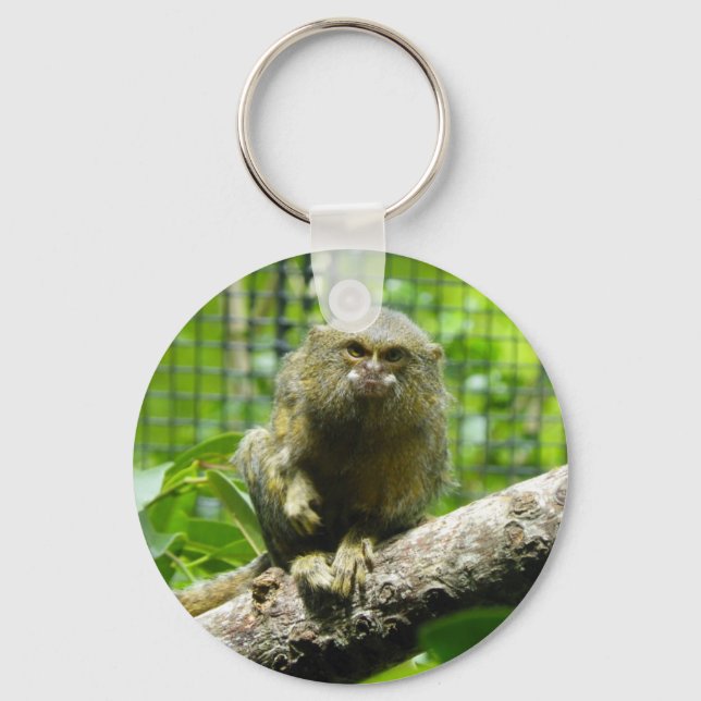 Pygmy Marmoset Keychain (Front)