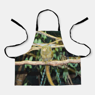 Pygmy Marmoset On Branch, Kids Fullprint Apron