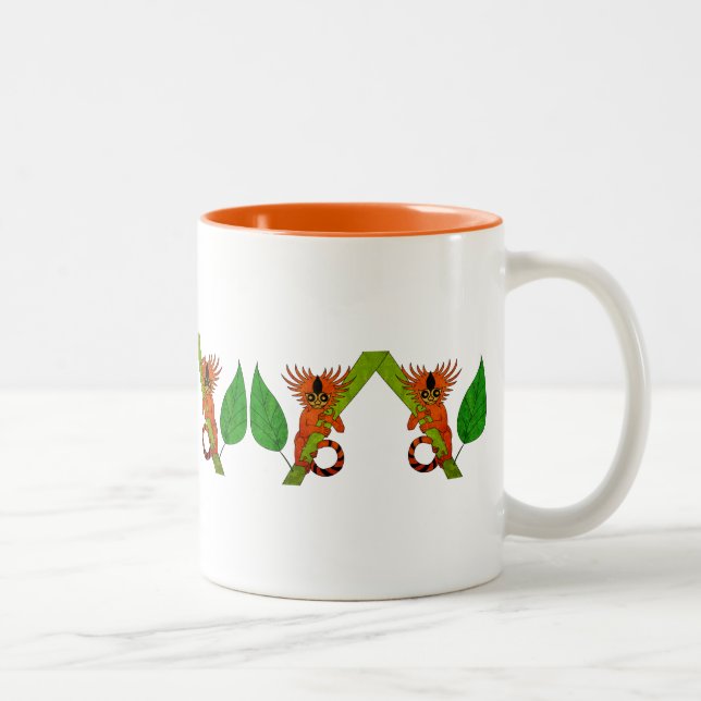 Pygmy Marmoset Two-Tone Coffee Mug (Right)