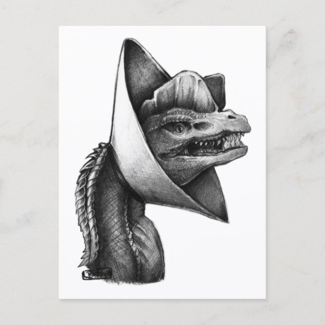 PygmyPets "Dennis" Dilophosaurus - Postcard (Front)