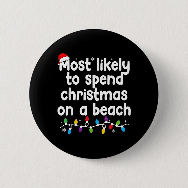 Pyjamas 2 Inch Round Button (Front)