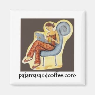 Pyjamas & Coffee magnet