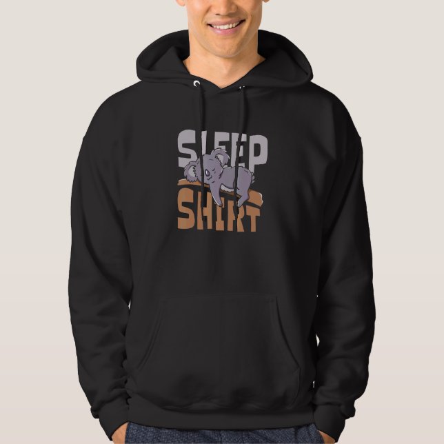 Pyjamas Koala Nightdress Hoodie (Front)