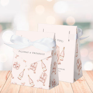 Pyjamas & Prosecco Bridal Shower Bachelorette Favor Box
