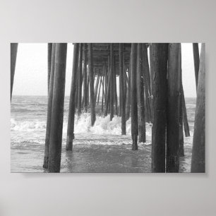 Pylons of the Pier Poster