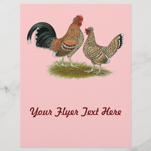 Pyncheon Bantams Flyer (Front)