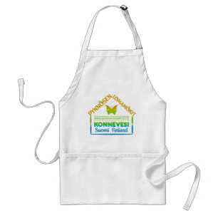 Pynnösen Lomamökit apron - choose style